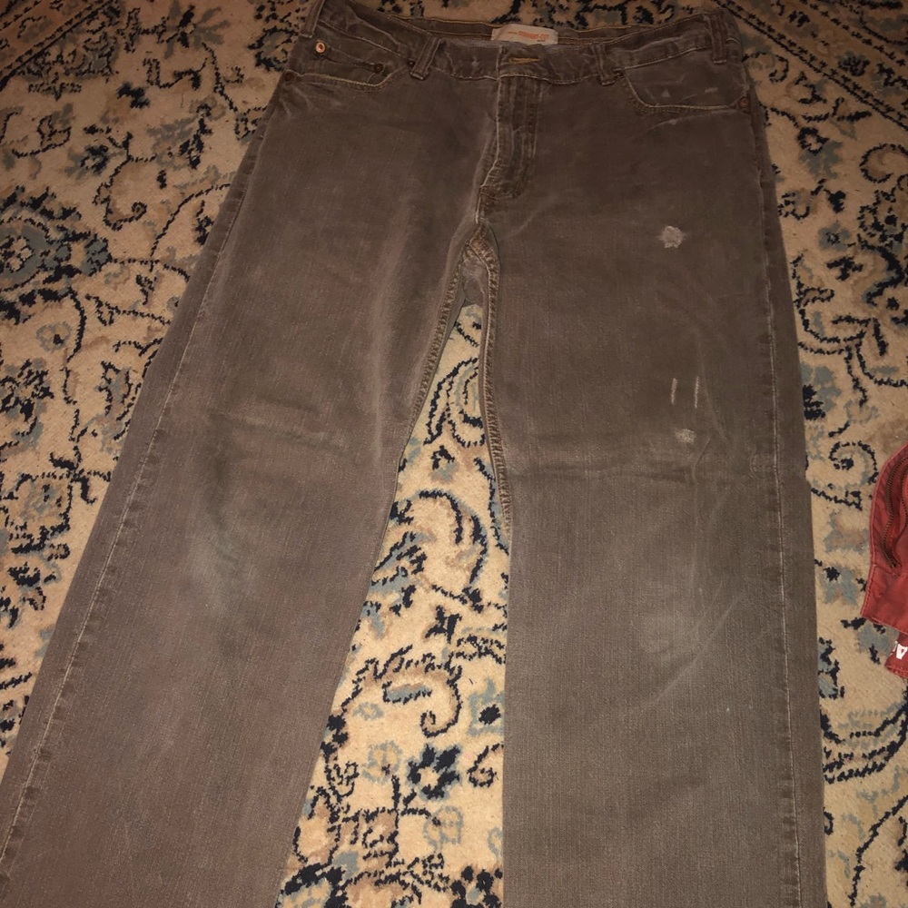 Men’s 36X34 Old Navy Low-Rise Straight Denim Jeans